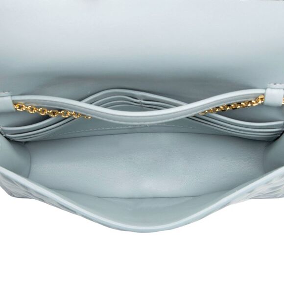 Fendi Embossed Leather FF Baguette Wallet on Chain - Picture 7 of 14